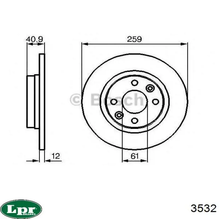 Актуатор зчеплення LPR 3532 ціна, від 12.67 USD