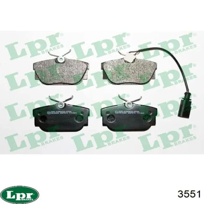 Робочий циліндр зчеплення 3551 LPR
