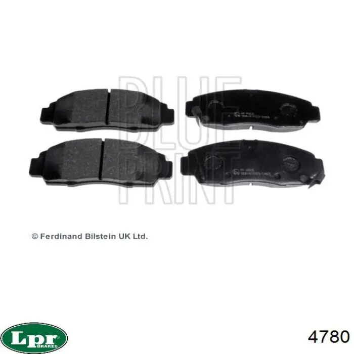 Колодки гальмові задні, барабанні LPR 4780 ціна, від 14.77 USD