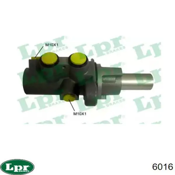 Циліндр головний гальма (Гідротормоз) LPR 6016 ціна, від 108.57 USD
