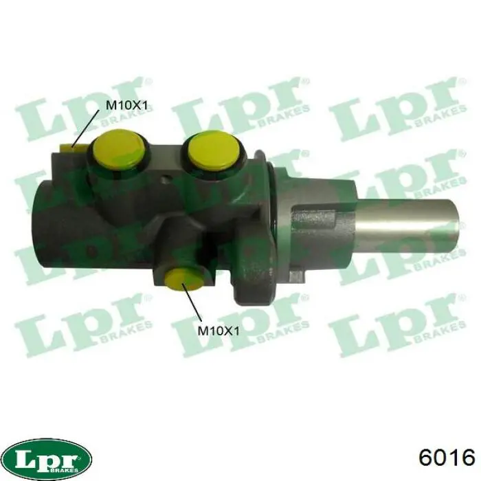 Циліндр головний гальма (Гідротормоз) LPR 6016 ціна, від 76.92 USD