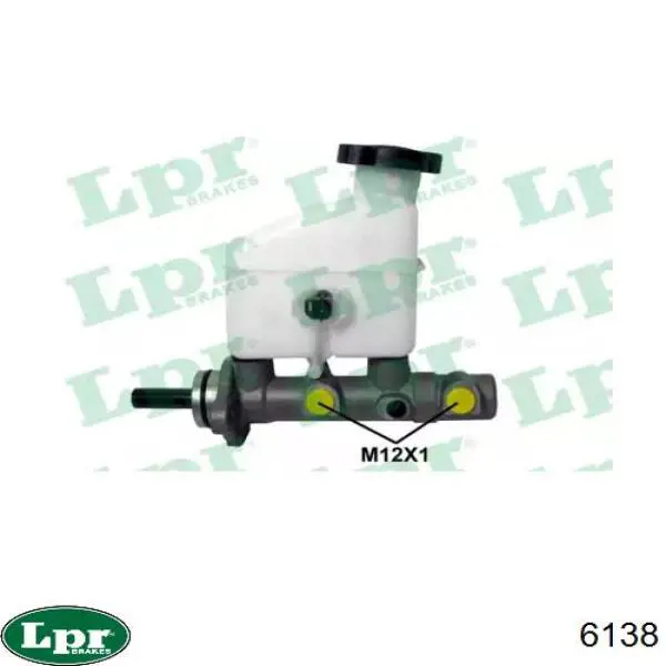 Циліндр головний гальма (Гідротормоз) LPR 6138 ціна, від 19.00 USD