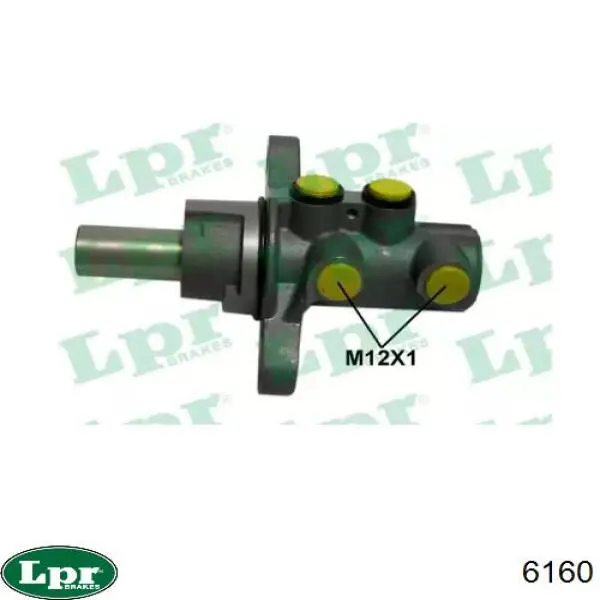 Циліндр головний гальма (Гідротормоз) LPR 6160 ціна, від 42.01 USD