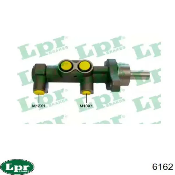 Циліндр головний гальма (Гідротормоз) LPR 6162 ціна, від 63.70 USD