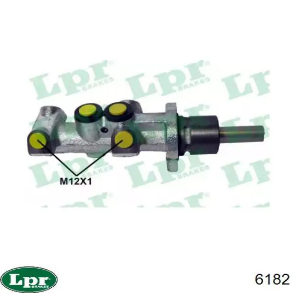 Циліндр головний гальма (Гідротормоз) LPR 6182 ціна, від 68.74 USD