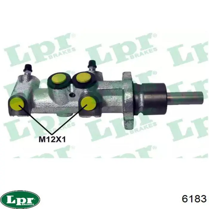 Купити 6183 LPR Головний гальмівний циліндр