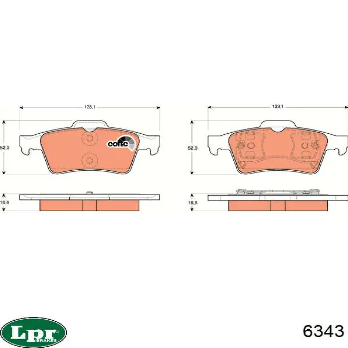 Купити 6343 LPR Головний гальмівний циліндр