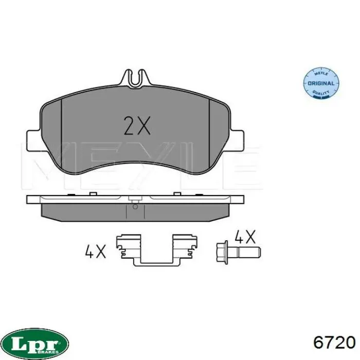 Купити 6720 LPR Головний гальмівний циліндр