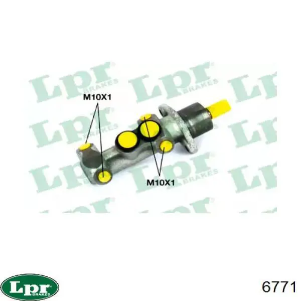Циліндр головний гальма (Гідротормоз) LPR 6771 ціна, від 37.61 USD
