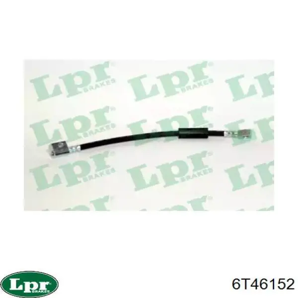 Шланг гальмівний передній, лівий LPR 6T46152 ціна, від 7.58 USD