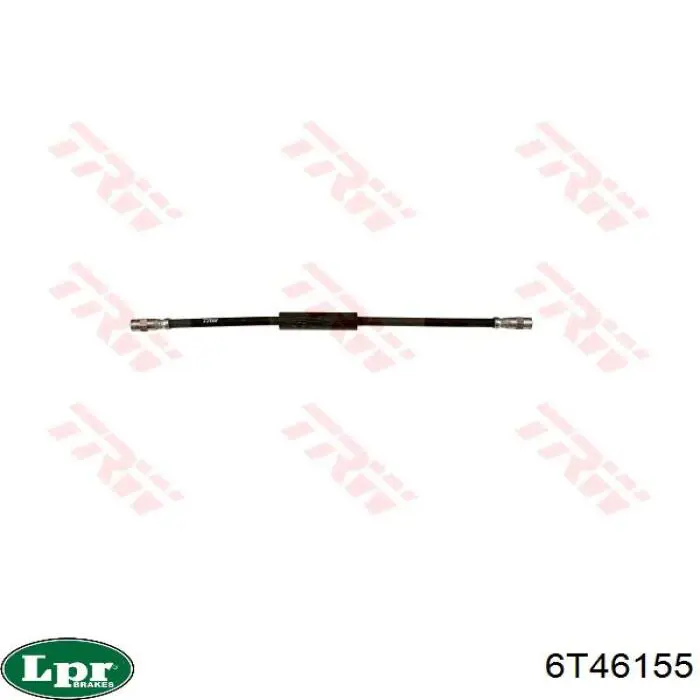 Шланг гальмівний передній LPR 6T46155 ціна, від 4.79 USD