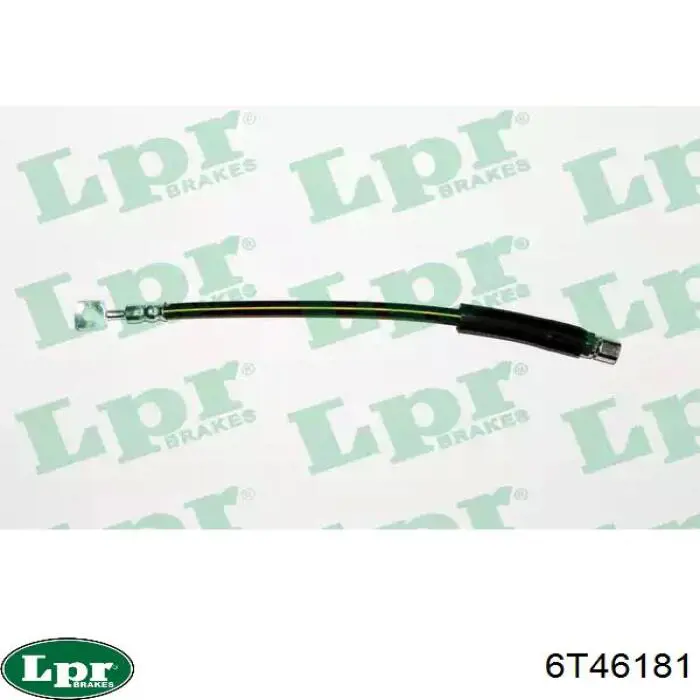 Купити 6T46181 LPR Гальмівні шланги передні