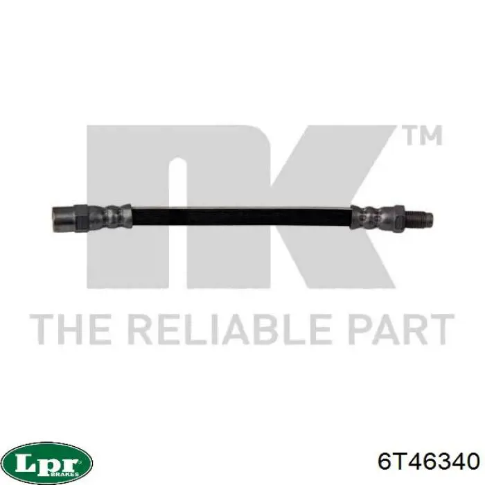 Шланг гальмівний задній LPR 6T46340 ціна, від 3.97 USD