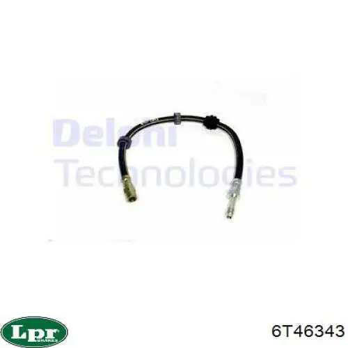 Шланг гальмівний передній LPR 6T46343 ціна, від 5.84 USD