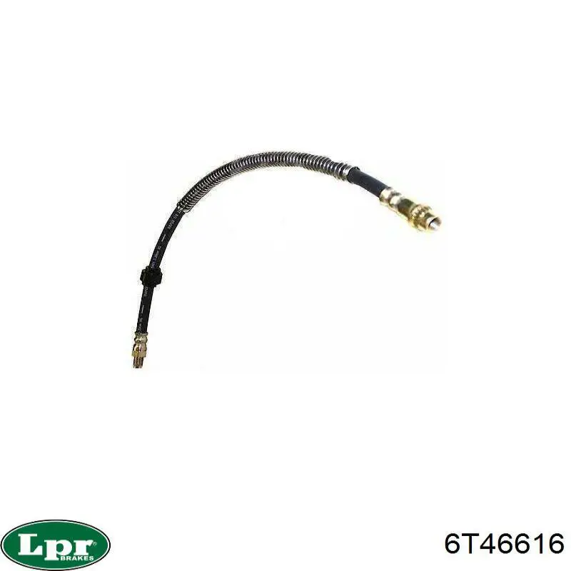 Шланг гальмівний передній LPR 6T46616 ціна, від 5.53 USD