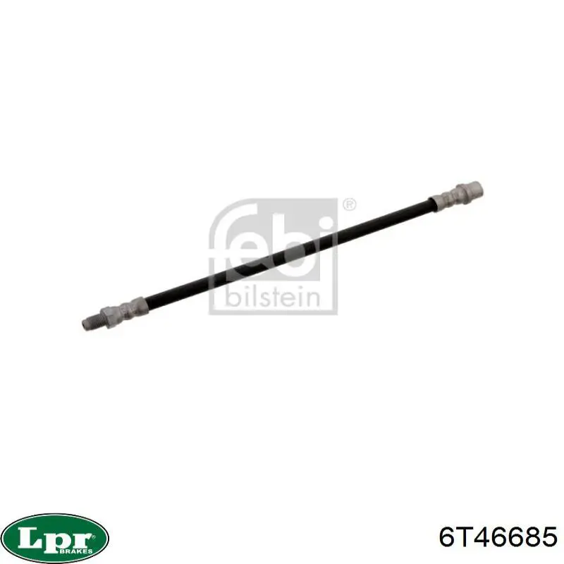 Шланг гальмівний задній LPR 6T46685 ціна, від 3.93 USD