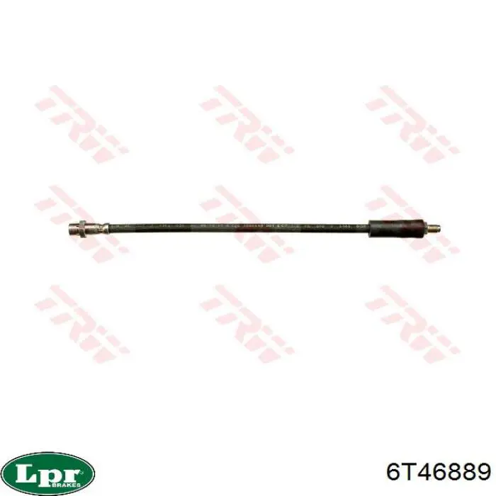 Шланг гальмівний передній LPR 6T46889 ціна, від 4.96 USD