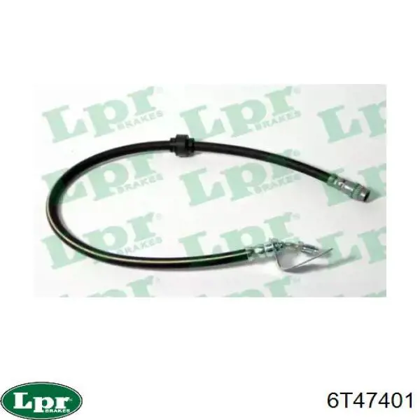 Шланг гальмівний передній LPR 6T47401 ціна, від 11.86 USD