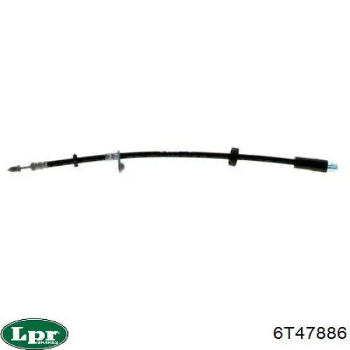 Шланг гальмівний передній LPR 6T47886 ціна, від 10.88 USD