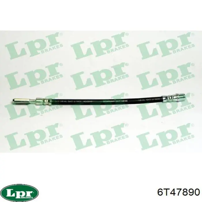 Купити 6T47890 LPR Шланг гальмівний задній