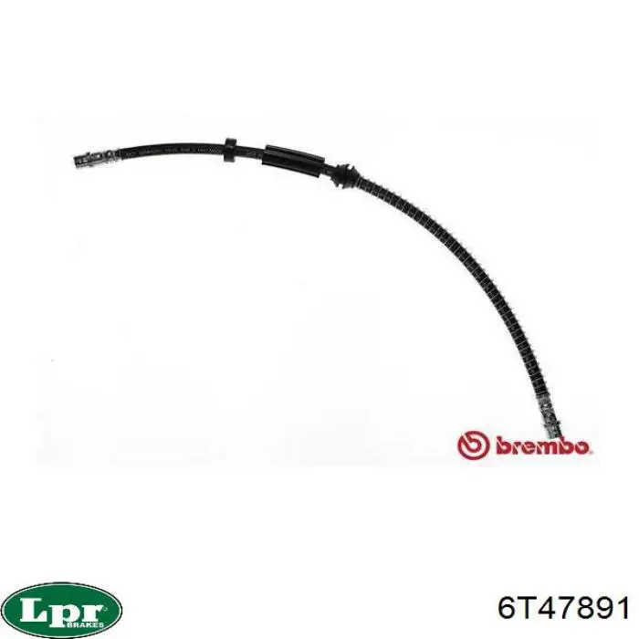 Шланг гальмівний передній LPR 6T47891 ціна, від 7.80 USD