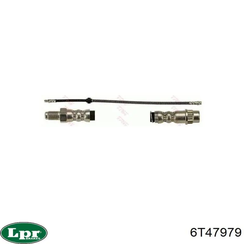 Шланг гальмівний передній LPR 6T47979 ціна, від 7.63 USD