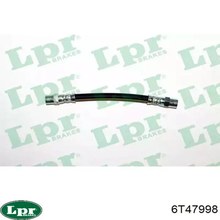Шланг гальмівний передній, правий LPR 6T47998 ціна, від 5.22 USD