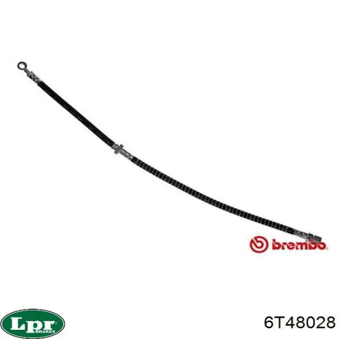 Шланг гальмівний передній LPR 6T48028 ціна, від 7.38 USD
