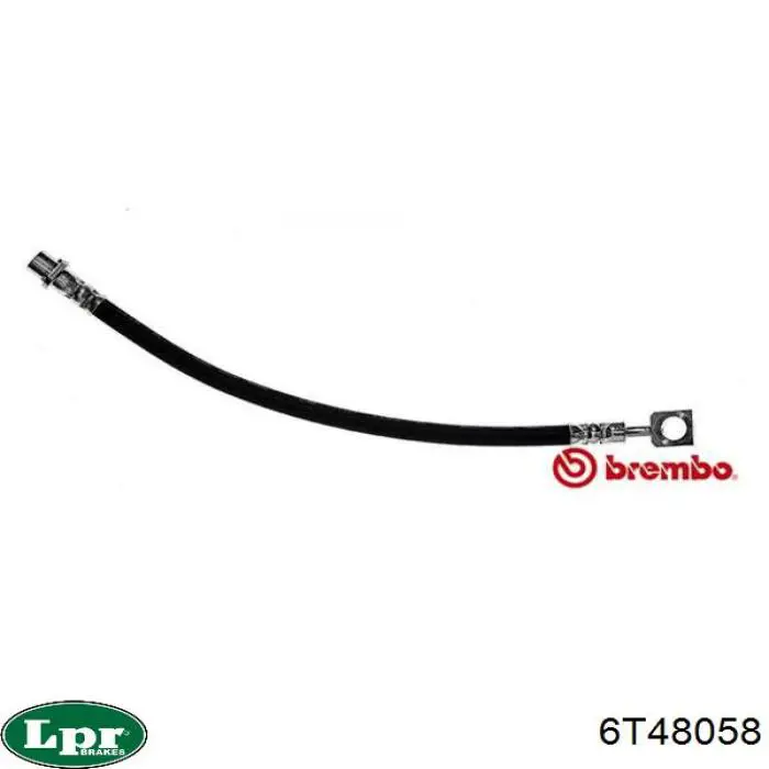 Шланг гальмівний задній 6T48058 LPR