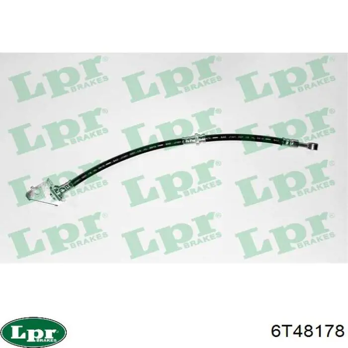 Шланг гальмівний передній, правий LPR 6T48178 ціна, від 16.33 USD