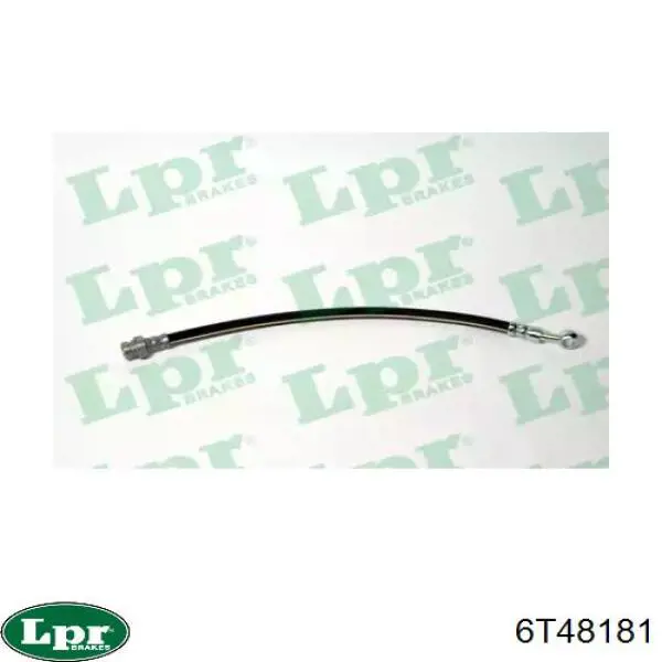 Шланг гальмівний задній, правий LPR 6T48181 ціна, від 7.03 USD