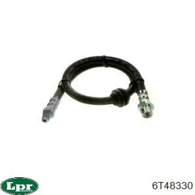 6T48330 LPR Гнучка гальмівна трубка передня