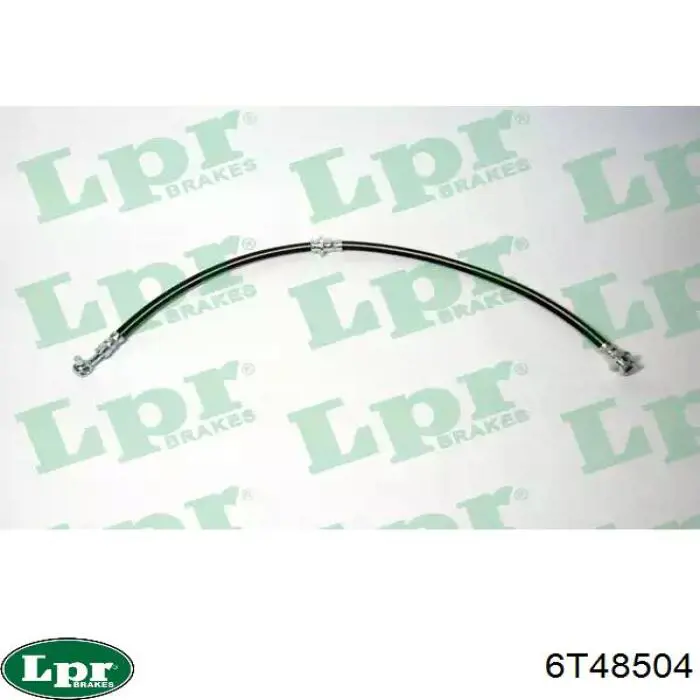 Шланг гальмівний передній, правий LPR 6T48504 ціна, від 13.14 USD