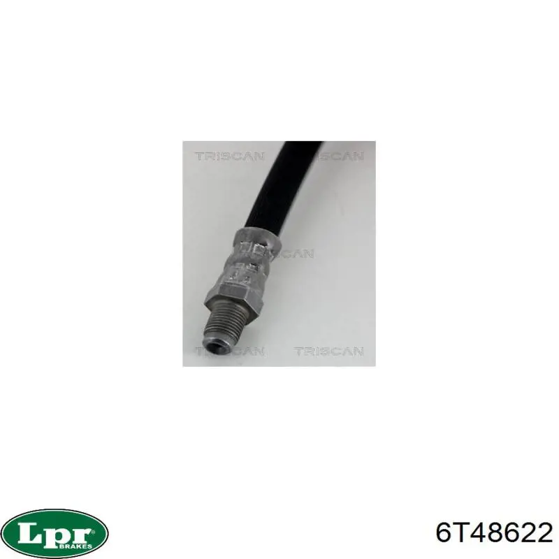 6T48622 LPR Гнучка гальмівна трубка передня