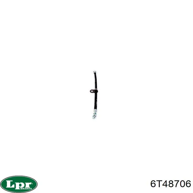 Шланг гальмівний передній LPR 6T48706 ціна, від 11.10 USD