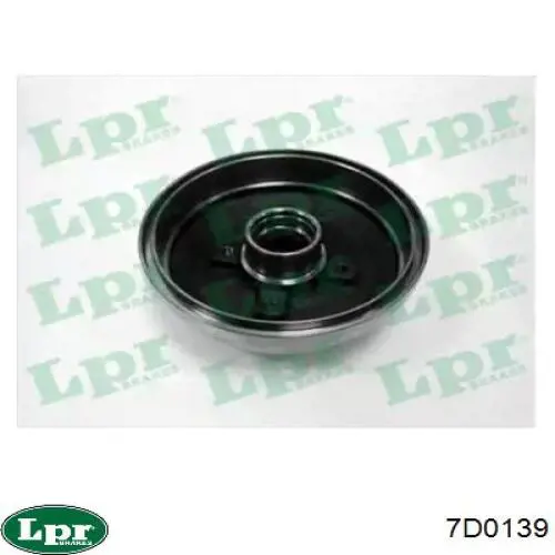 Купити 7D0139 LPR Барабан гальмівний задній