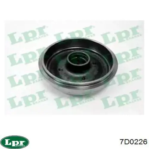 Барабан гальмівний задній 7D0226 LPR