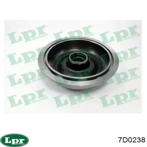 Барабан гальмівний задній 7D0238 LPR