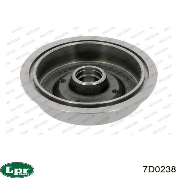 Купити 7D0238 LPR Барабан гальмівний задній