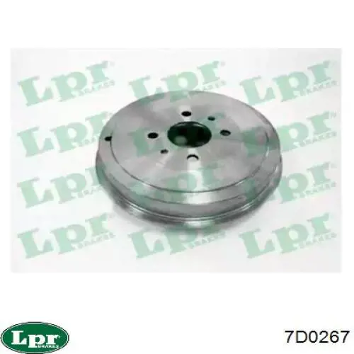 Купити 7D0267 LPR Барабан гальмівний задній