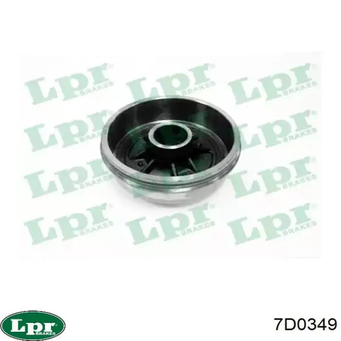 Купити 7D0349 LPR Барабан гальмівний задній