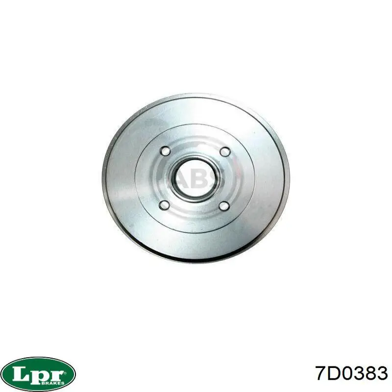 Купити 7D0383 LPR Барабан гальмівний задній