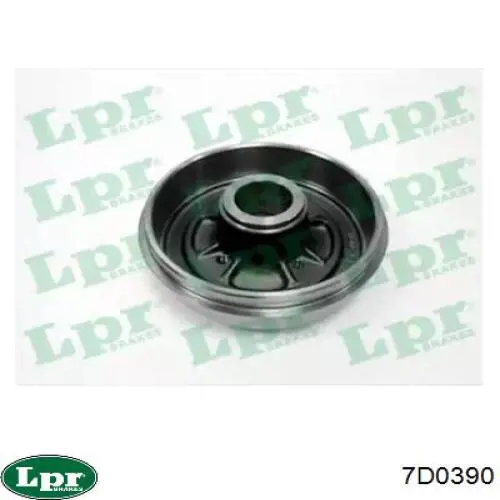 Барабан гальмівний задній LPR 7D0390 ціна, від 48.47 USD