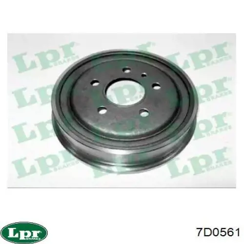 Барабан гальмівний задній LPR 7D0561 ціна, від 41.51 USD