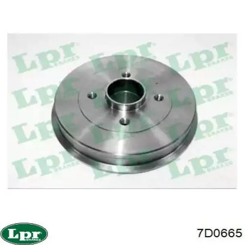 Купити 7D0665 LPR Барабан гальмівний задній