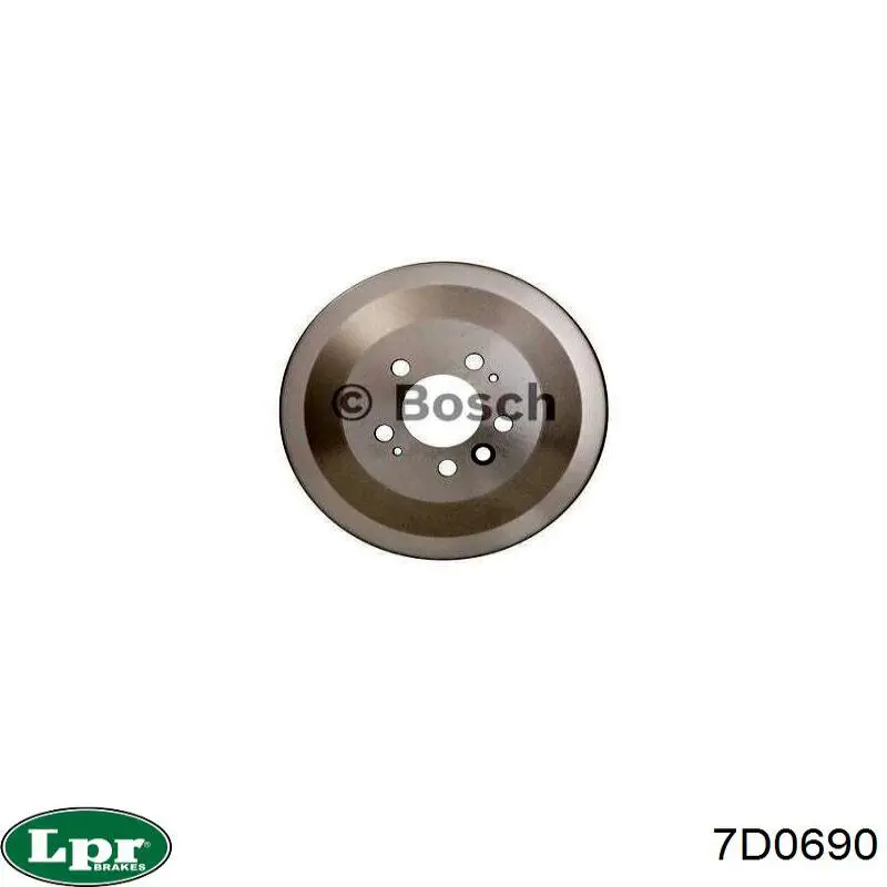 Барабан гальмівний задній LPR 7D0690 ціна, від 55.18 USD