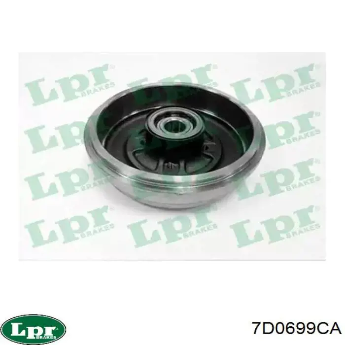 Купити 7D0699CA LPR Барабан гальмівний задній