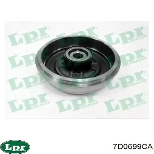 Барабан гальмівний задній LPR 7D0699CA ціна, від 93.06 USD