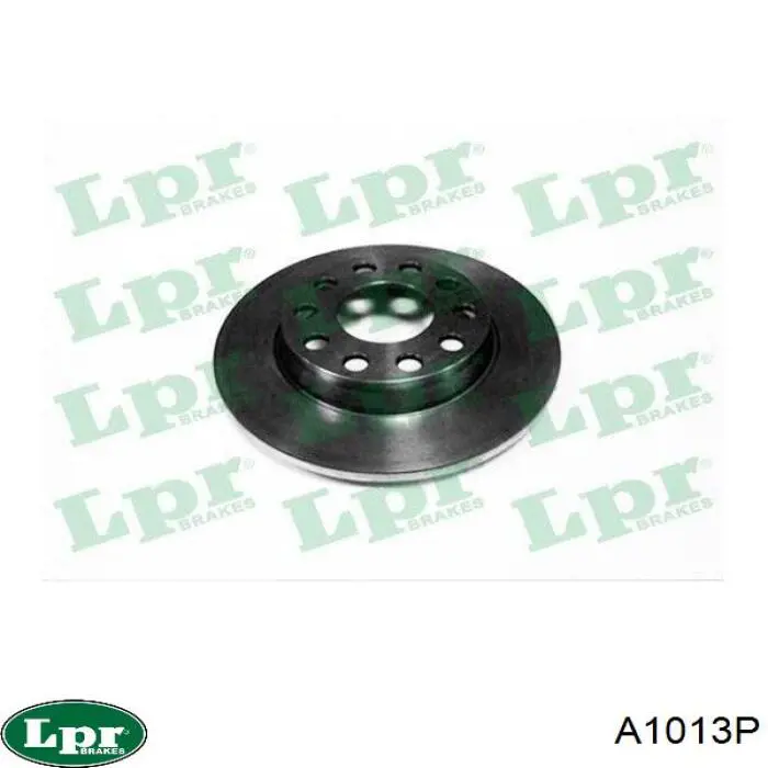 A1013P LPR диск гальмівний задній