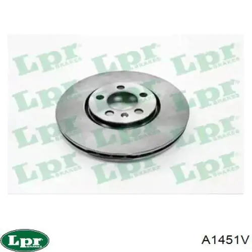 Диск переднього гальма LPR A1451V ціна, від 33.30 USD